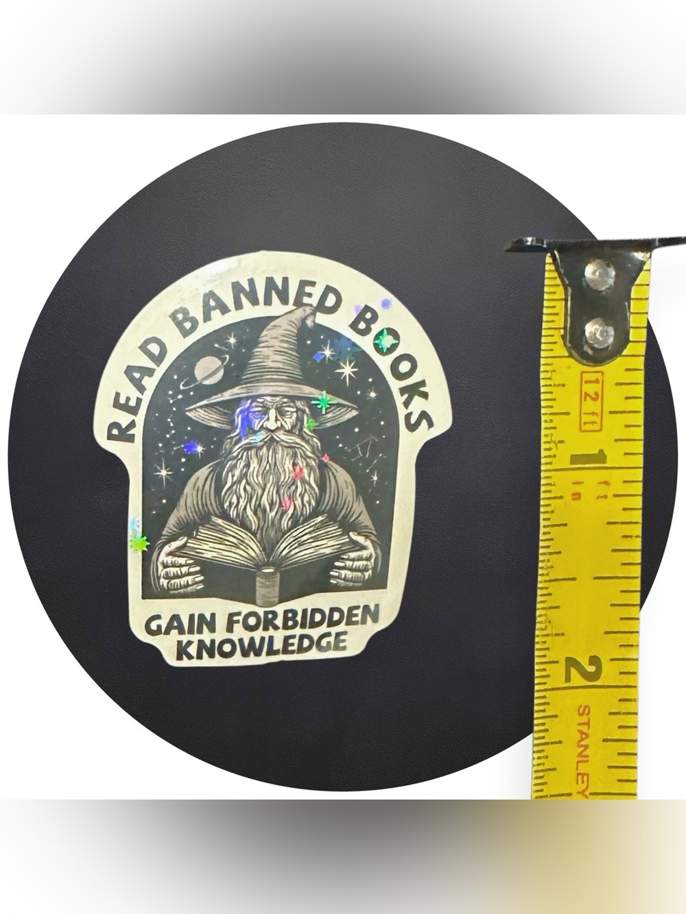 5 for $5 READ BANNED BOOKS… Vinyl Holographic Sticker - Picture 2 of 3